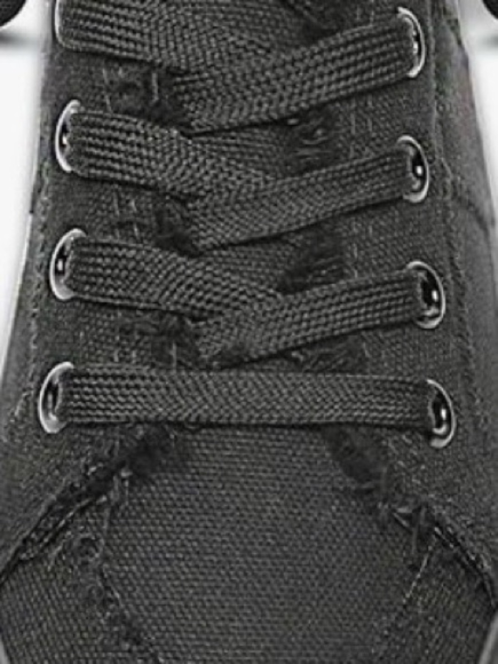 Obtaom Canvas Mules Sneakers Comfortable Slip-On Backless Shoes 10 NWOT black - Picture 4 of 7